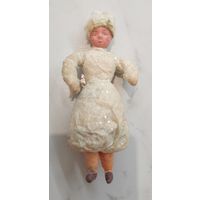 Елочная игрушка. Ватная. Медсестра. Санитарка. СССР.