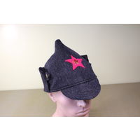 Будёновка с эмалевой звездой, 58 р. Распродажа коллекции вещей. С РУБЛЯ! АУКЦИОН!