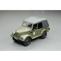 Модель автомобиля ГАЗ-69А 1:43 (доработка из Автолегенд)