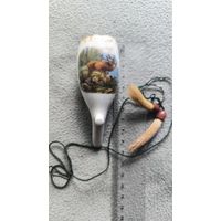 Антикварная фарфоровая чашка трубки."Олень в горах". Германия.19в Охотничья серия "Егерьская"