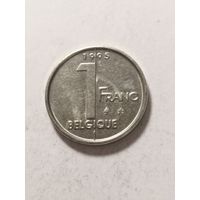 Бельгия 1 франк 1995