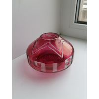 Ваза СССР, Агитация, 1918-1968 год - 50лет Советской власти, Борисов. Стекло, БССР