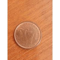 2008 Кипр 5 евроцентов фауна