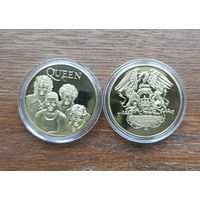Группа Queen, Фредди Меркури сотоварищи , монета - жетон