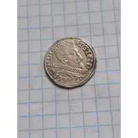 3 гроша 1597 года. Познань.