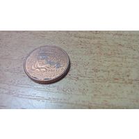 1 цент 2011 года Франции