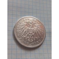 5 марок 1904 года. Бавария.