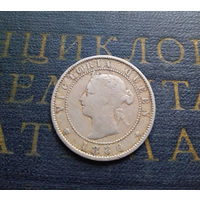 1/2 пенни 1880 Ямайка #016-A01