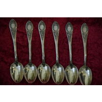 Ложки мельхиоровые  столовые   20,5 см   А 17