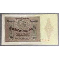 Банкнота 5000000 марок 1923 год. Веймарская республика.