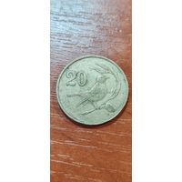 Кипр 20 цент 1983