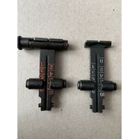 2 прицельные  планки  советского времени   с утилизированных ак и не только.   цена за лот!!!