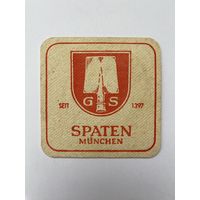 Подставка под пиво Spaten /Германия/ No 1