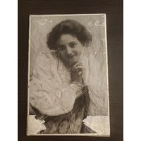 Открытка,артисты?на картонке