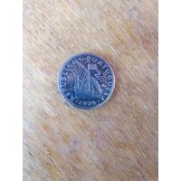 Монеты. Португалия 2.5 эскудо 1978 г.