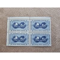 Чистый квартблок США 1955