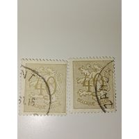 Бельгия 1951 с изображением геральдического льва