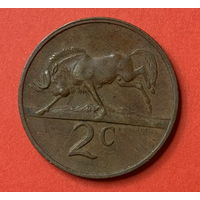 ЮАР, 2 цента 1980г.