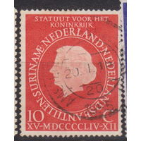 Статут Нидерландов Королева Юлиана Известные люди личности Нидерланды 1954 год  лот 9