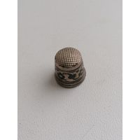 Наперсток серебро 875 пробы СССР