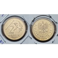 Польша, 2 гроша 2019 г.