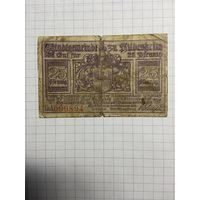 Нотгельд 25 пфеннигов 1921 год. -2112