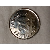 20 центов Эстония 2003 год