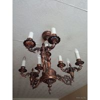 Люстра в готическом стиле на 9 светоточ