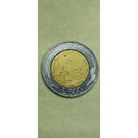 Италия 500 лир 1982