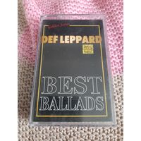 Кассета DEF LEPPARD. BEST BALLADS.