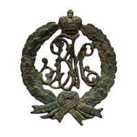 Охтинское техническое училище (Охтен. тех. учил ) кокарда,  знак на пагон, нагрудный знак