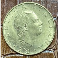 Монета 200 лир. 1993 год, Италия. 70 лет военной авиации.