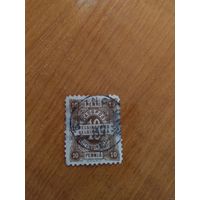1884-87 Россия Великое княжество Финляндское городская почта Хельсинки перфорация 11 1/2 (5-3)