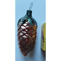 Елочная игрушка СССР. Шишка