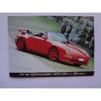 Календарик 1996 г. Тех-арт-3,8 Конвертайбл (ФРГ).