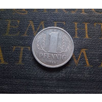 1 пфенниг 1983 (A) Германия ГДР #21 AU