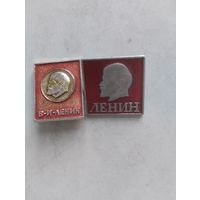 Значки Ленин
