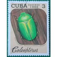 Куба 1988. Изумрудный жук