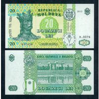 Молдавия (Молдова) 20 лей 2013 год, UNC