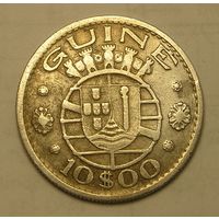 Порт. Гвинея 10 Эск. 1952 Серебро