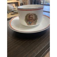 Кружка с блюдцем ПМВ