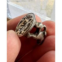 Редкость. Печать шляхетская 17-18 век серебро. Очень красивая! В коллекцию!!