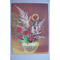 Круцко Л., Цветы, 1982; подписана.