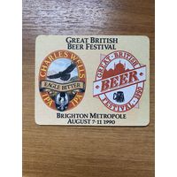 Подставка под пиво Charles Wells IPA /Великобритания/