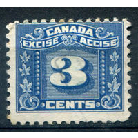 Канада - налоговые марки, 3 с - 1 марка - гашёная. #3-WB-98-B-2