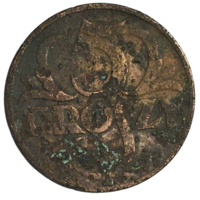 Польша 5 грошей, 1931