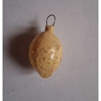 Елочная мини игрушка Лимон из московского набора Малютка