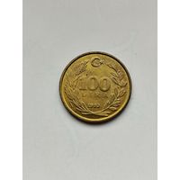 100 лир Турция.