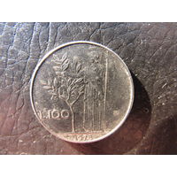 Италия. 100 лир. 1978. С 20 копеек. Распродажа коллекции. Смотрите другие лоты.