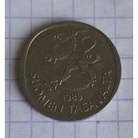 Финляндия 1 марка, 1989 (1-4-52)